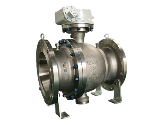 Cast Steel Trunnion Mounted Ball Valve